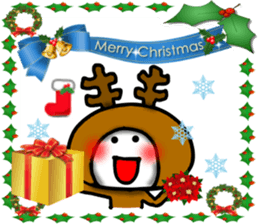 Christmas cat Sticker sticker #8760342