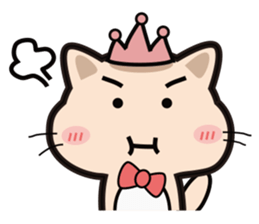 princess meow mi sticker #8760473