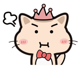 princess meow mi sticker #8760473