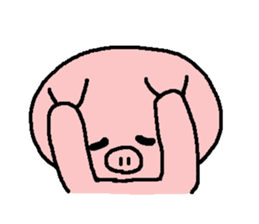 Useful piggy sticker the third! sticker #8760723