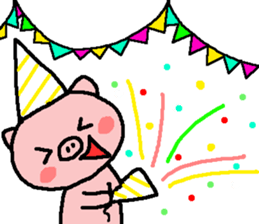 Useful piggy sticker the third! sticker #8760734