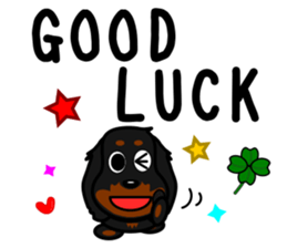 JUNA of dachshund sticker #8761266