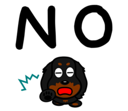 JUNA of dachshund sticker #8761271