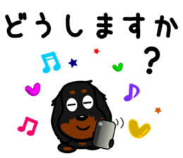 JUNA of dachshund sticker #8761279