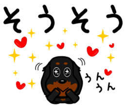 JUNA of dachshund sticker #8761292