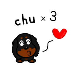 JUNA of dachshund sticker #8761297