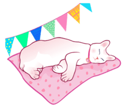 fashionable kawaii cat sticker #8761662