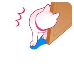 fashionable kawaii cat sticker #8761672