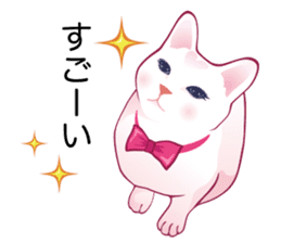 fashionable kawaii cat sticker #8761676