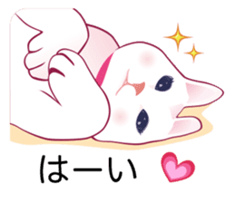 fashionable kawaii cat sticker #8761678