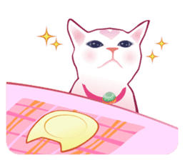 fashionable kawaii cat sticker #8761688