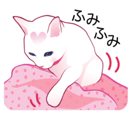 fashionable kawaii cat sticker #8761697