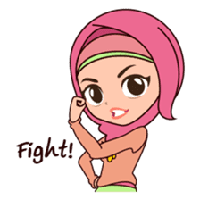 Hijab Girl, Nadia sticker #8761743