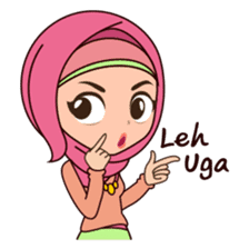 Hijab Girl, Nadia sticker #8761745