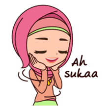 Hijab Girl, Nadia sticker #8761747
