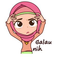 Hijab Girl, Nadia sticker #8761751