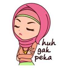 Hijab Girl, Nadia sticker #8761753