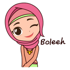 Hijab Girl, Nadia sticker #8761758