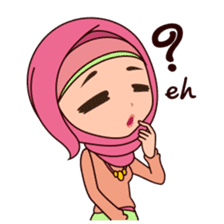 Hijab Girl, Nadia sticker #8761764