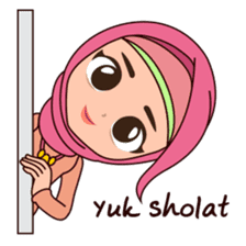 Hijab Girl, Nadia sticker #8761766