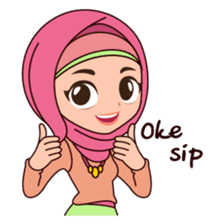 Hijab Girl, Nadia sticker #8761767