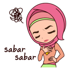 Hijab Girl, Nadia sticker #8761770