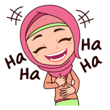 Hijab Girl, Nadia sticker #8761772