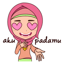 Hijab Girl, Nadia sticker #8761773