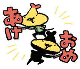 Tempura Ninja & Samurai Winter sticker #8761979