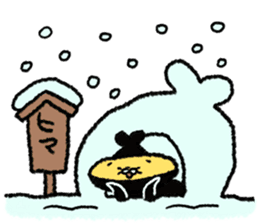Tempura Ninja & Samurai Winter sticker #8761997