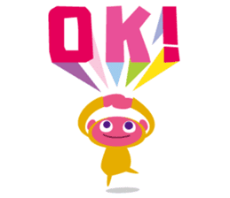 Colorful Monkeys sticker #8762338