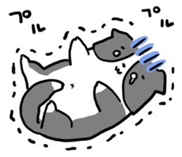 Daily life of dogs and cats sticker #8762522