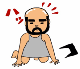 Defined wig uncle sticker #8762565