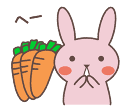 Taro who loves a carrot sticker #8762614