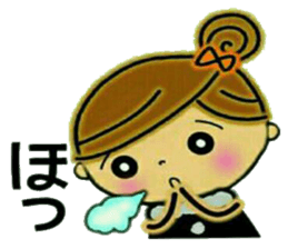 It shines, girl 1 sticker #8762845