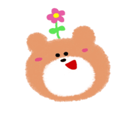 Colorful Teddy bear sticker #8763068