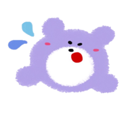 Colorful Teddy bear sticker #8763069