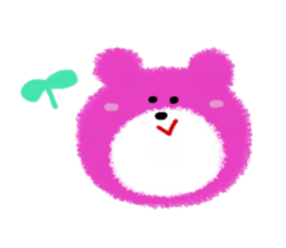 Colorful Teddy bear sticker #8763080