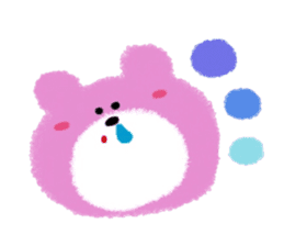 Colorful Teddy bear sticker #8763086