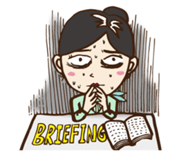 GreenAir Flight Attendant sticker #8763240