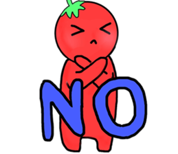 Picocyan work hard tomatoes sticker #8763385