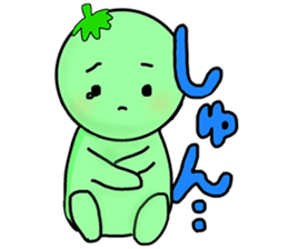 Picocyan work hard tomatoes sticker #8763386