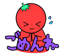 Picocyan work hard tomatoes sticker #8763389