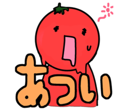 Picocyan work hard tomatoes sticker #8763390