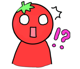 Picocyan work hard tomatoes sticker #8763392