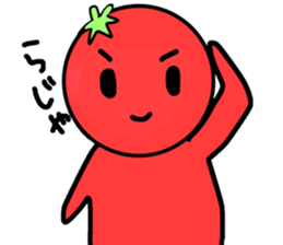 Picocyan work hard tomatoes sticker #8763402