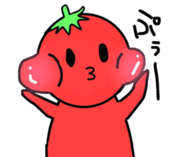 Picocyan work hard tomatoes sticker #8763403