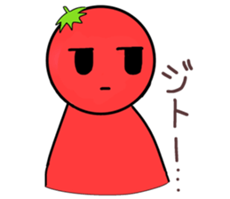 Picocyan work hard tomatoes sticker #8763405