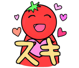 Picocyan work hard tomatoes sticker #8763407