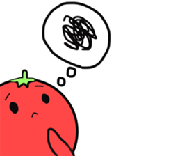 Picocyan work hard tomatoes sticker #8763415